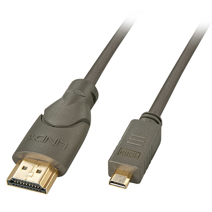 Imagine Cablu HDMI la micro HDMI-D T-T 3m, Lindy L41354