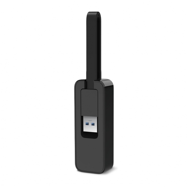 Imagine Adaptor retea USB 3.0 la Gigabit Ethernet Negru, TP-LINK UE306