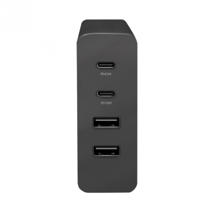Imagine Incarcator priza 2 x USB-C + 2 x USB-A 3A/75W, Logilink PA0232