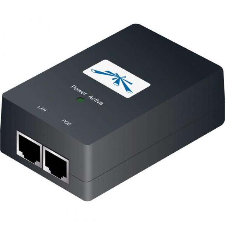 Imagine Injector PoE 24W Gigabit, UBIQUITI POE-48-24W-G