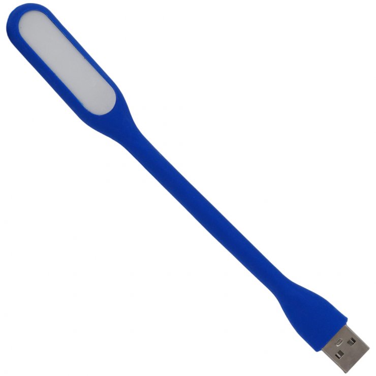 Imagine Lampa LED flexibila/ USB pentru notebook, Spacer SPL-LED-BL