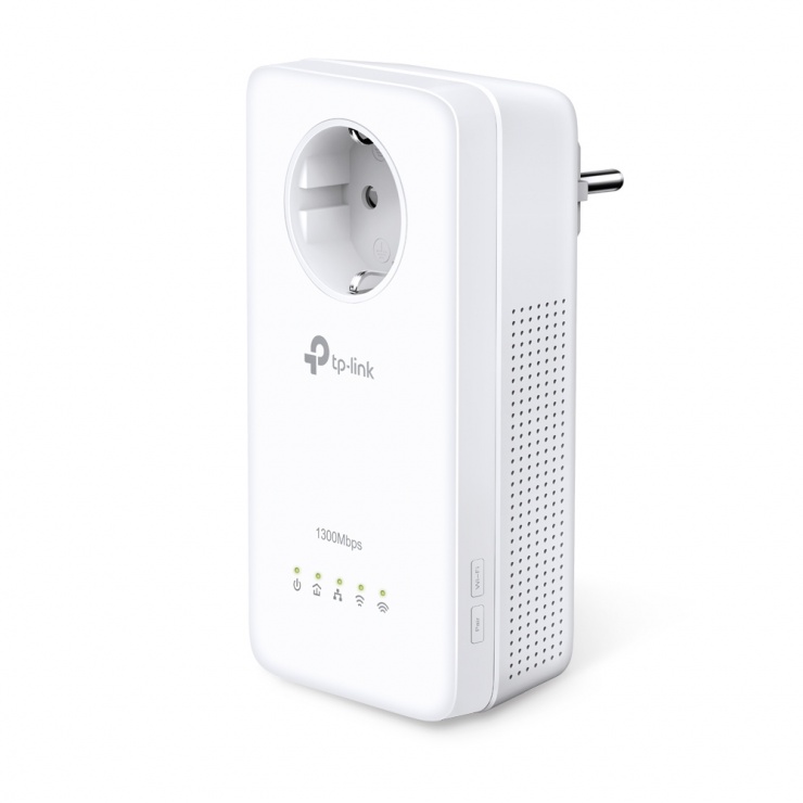 Imagine Amplificator Powerline Gigabit 3 porturi AV1300, TP-LINK TL-WPA8630P