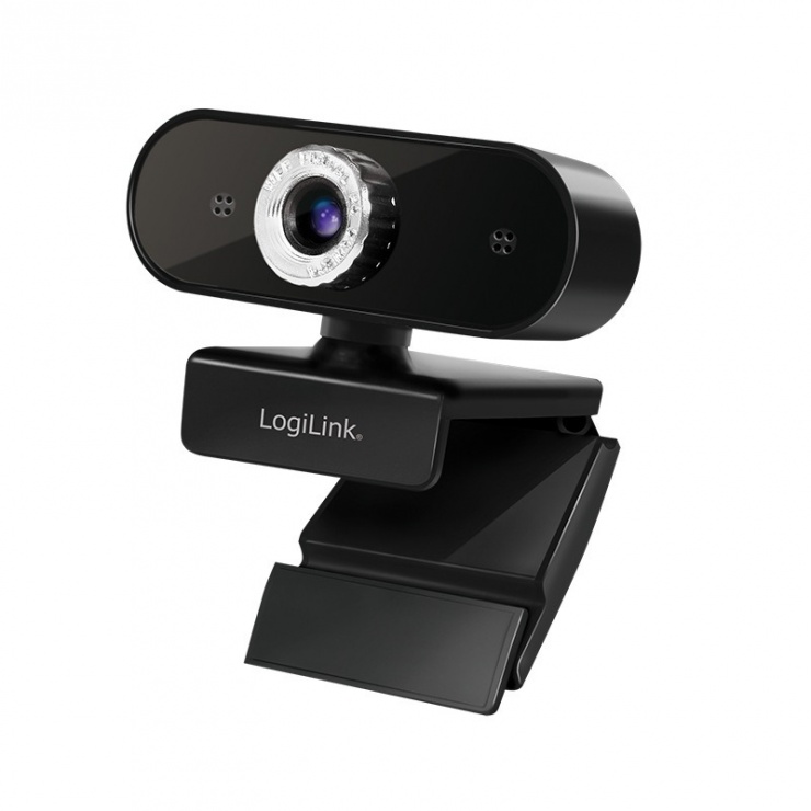 Imagine Camera web cu microfon Pro Full HD USB, Logilink UA0371