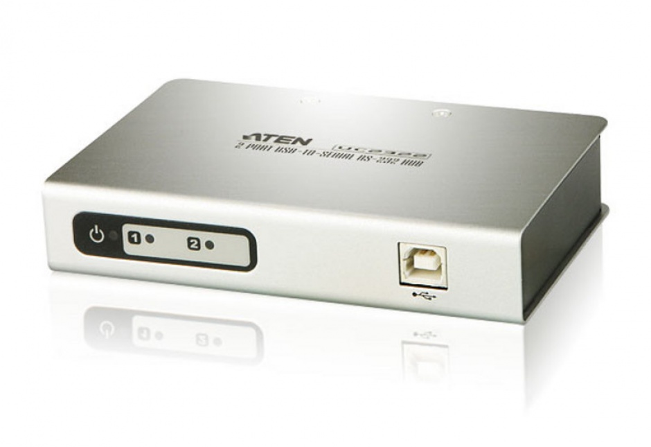 Imagine Adaptor USB la 2 x RS-232, ATEN UC2322