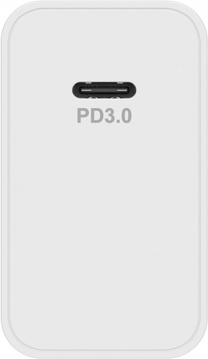 Imagine Incarcator priza USB-C PD (Power Delivery) 25W Alb, Goobay G57749