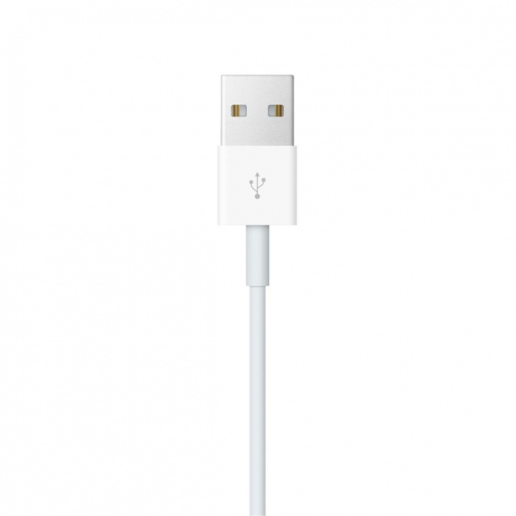 Imagine Cablu de incarcare USB-A pentru Apple Watch 2m Alb, Apple MX2F2ZM/A
