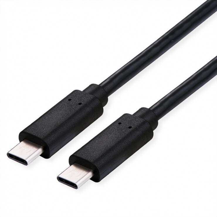 Imagine Cablu USB 4 Gen2x2 type C 100W T-T 2m, Roline 11.02.9083