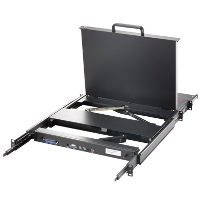 Imagine Consola KVM 19" 16 porturi, LCD 17 inch, USB si PS/2, Roline 26.50.0081