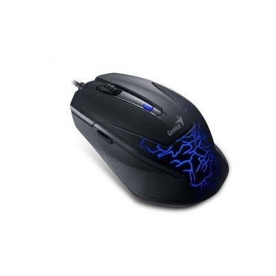 Imagine Mouse GENIUS "X-G500", Black, Gaming, 6 butoane, USB