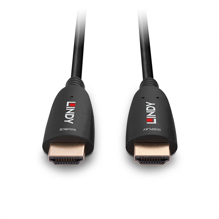 Imagine Cablu fibra optica AOC HDMI 8K60Hz/4K120Hz HDR10+ T-T 20m, Lindy L38512