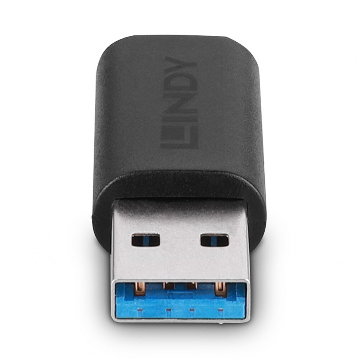 Imagine Adaptor USB 3.2 type C la USB-A M-T, Lindy L41904