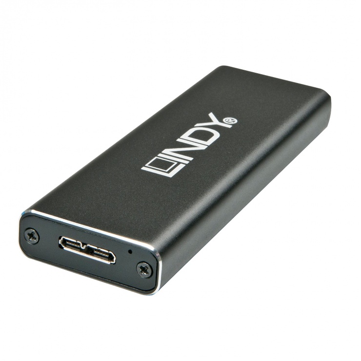 Imagine Rack extern pentru SSD M.2 la USB 3.1-C, Lindy L43187