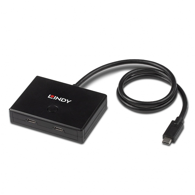 Imagine Switch bidirectional USB 3.2 Gen1-C 2 porturi, Lindy L43329