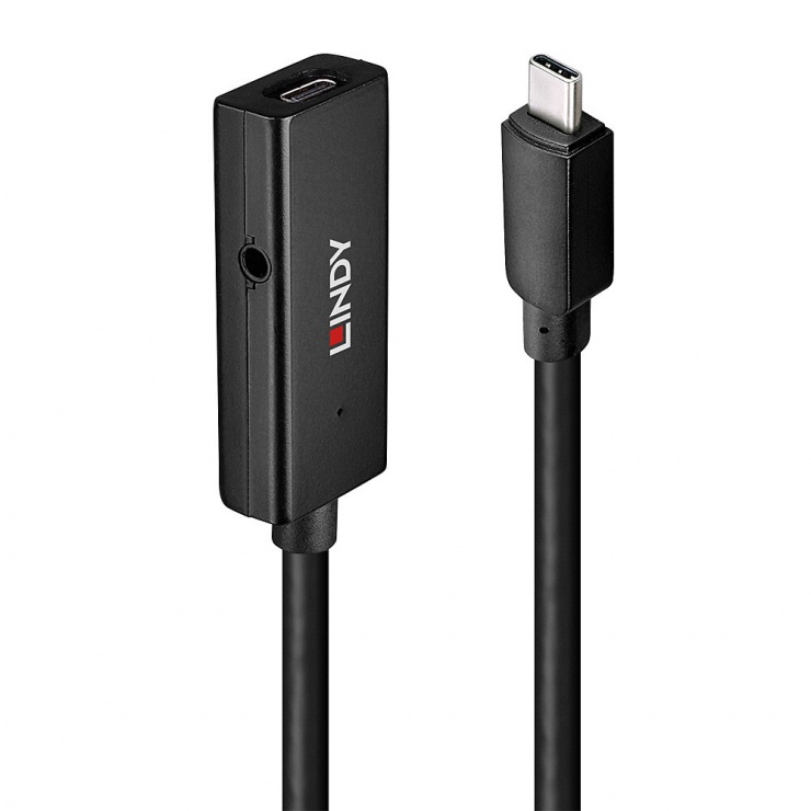 Imagine Cablu prelungitor activ USB type C T-M 5m, Lindy L43356