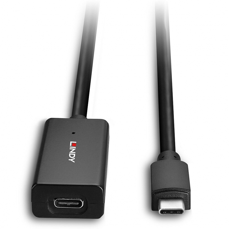 Imagine Cablu prelungitor activ USB type C T-M 5m, Lindy L43356