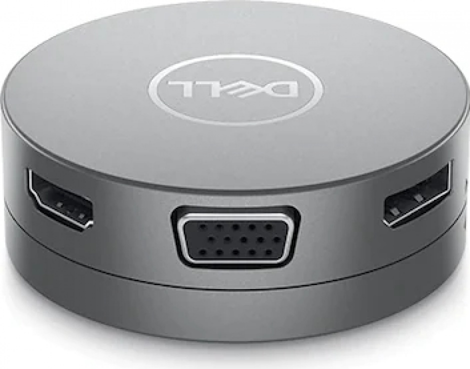 Imagine Docking station USB type C la HDMI/Displayport 4K60Hz/VGA/2 x USB 3.2-A Gen2/ PD 90W, Dell 470-AEUP