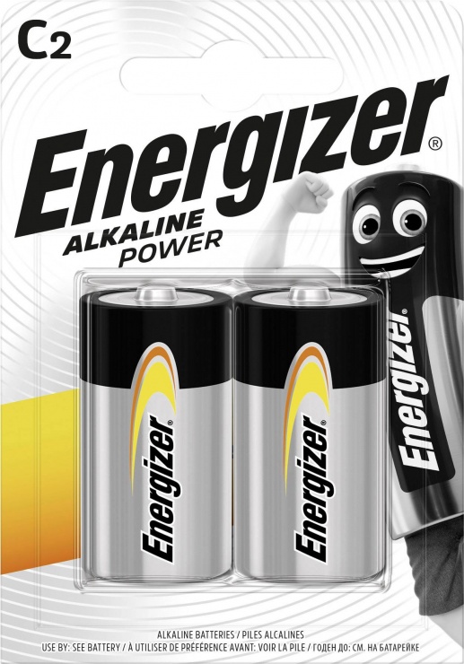 Imagine Set 2 baterii tip C 1.5V LR14, Energizer E301003300