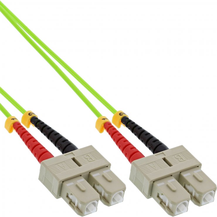 Imagine Cablu fibra optica SC-SC Duplex OM5 1m, InLine IL83501Q