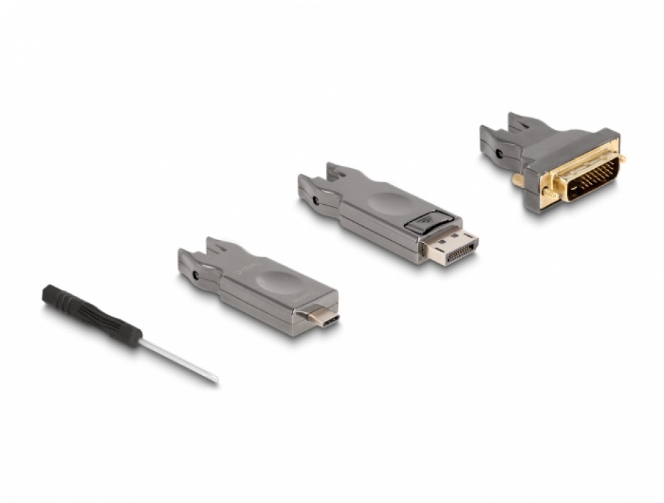 Imagine Cablu activ optic HDMI 5 in 1 8K60Hz T-T 10m, Delock 86005