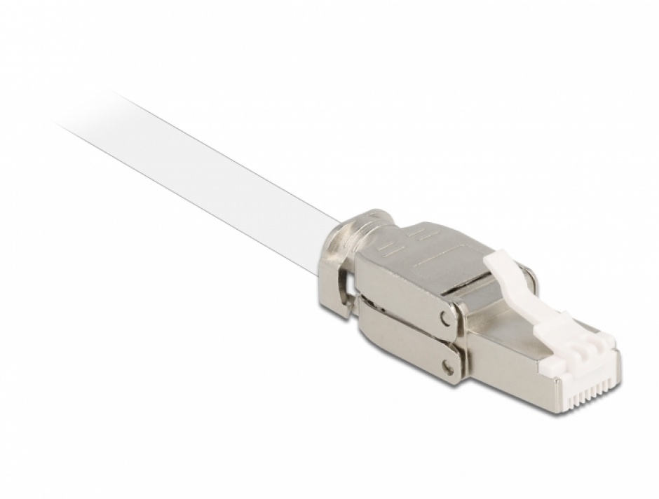 Imagine Conector de retea RJ45 Cat.6 STP toolfree, Delock 86926