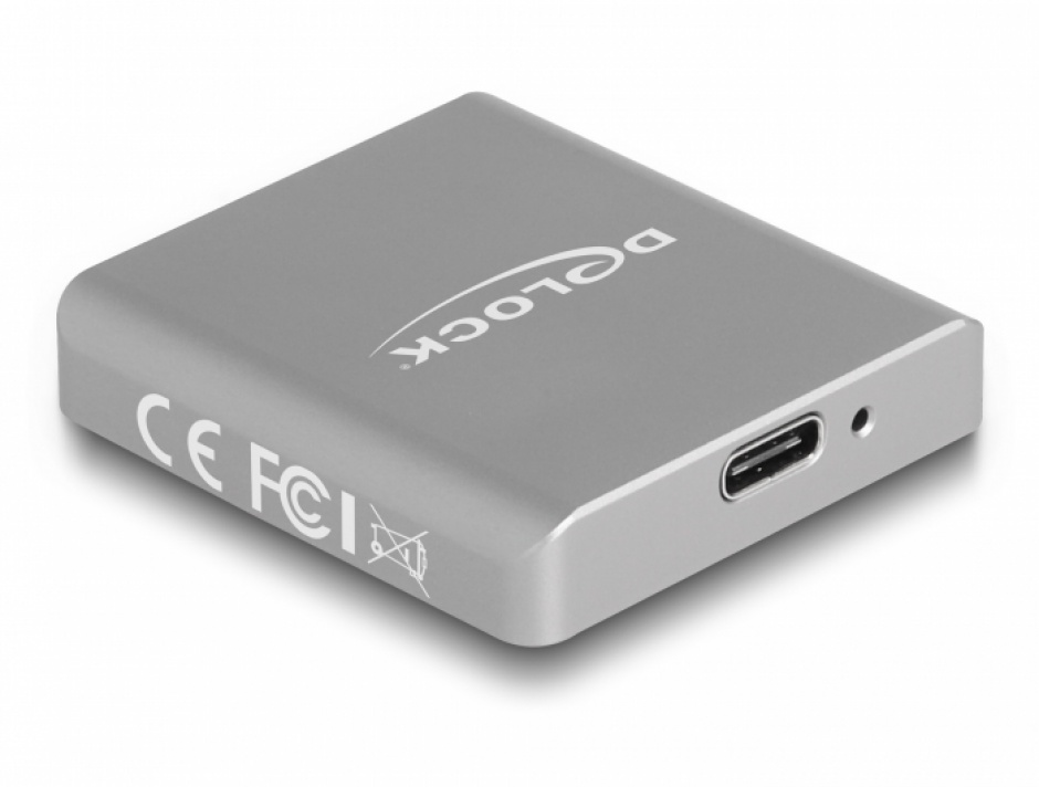 Imagine Cititor de carduri USB Type C pentru SD Express (SD 7.1), Delock 91006
