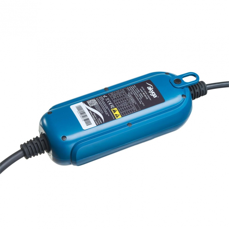 Imagine Cablu de incarcare masini electrice Type 1 LCD 16A 5m blue, AK-EC-01