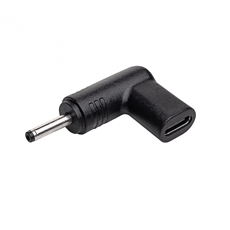 Imagine Adaptor alimentare USB type C la DC 3.0 x 1.0mm Acer/Samsung M-T 18.5V-20V/100W, AK-ND-C06