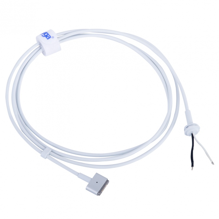 Imagine Cablu de alimentare Apple Magsafe 2 la fire deschise 1.2m 85W, AK-SC-33