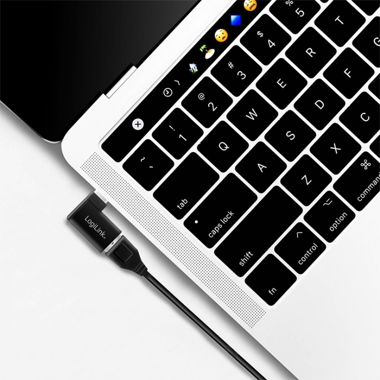 Imagine Adaptor USB 3.2 Gen1 type C la USB-A unghi 90 grade T-M, Logilink AU0055