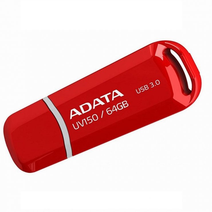 Imagine Stick USB 3.0 64GB ADATA UV150 Red, AUV150-64G-RRD