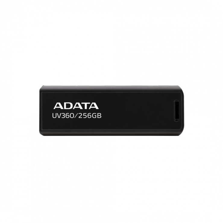 Imagine Stick USB 3.2 UV360 2568GB Negru, ADATA AUV360-256G-RBK