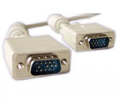 Imagine Cablu VGA, 15T-15T, ecranat, 5m, CC-PPVGA-5M-B