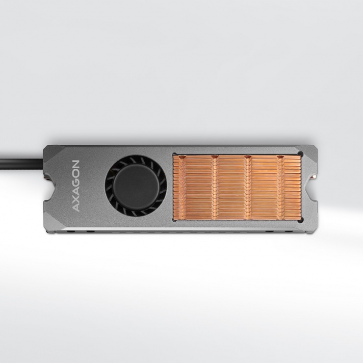Imagine Cooler/ventilator pentru SSD M.2 2280, Axagon CLR-M2FAN