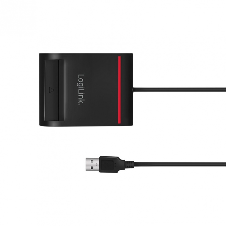 Imagine Cititor de carduri USB 2.0 smart ID, Logilink CR0047