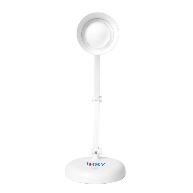 Imagine Lampa LED birou alimentare USB/3 x baterii AA Alb, Spacer IGDL-LED-LAMP