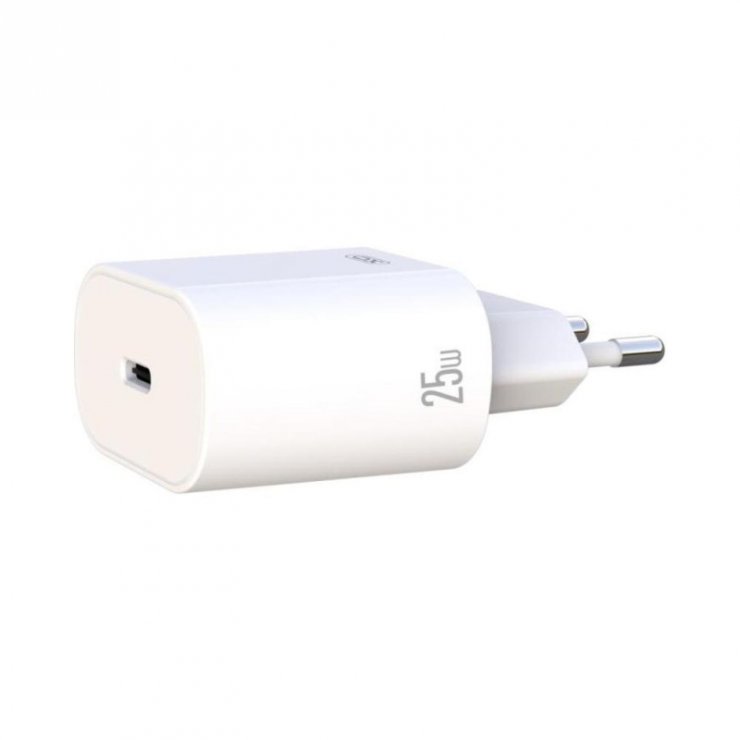 Imagine Incarcator priza 1 x USB type C 3A/25W + cablu Lightning Alb, XO L91