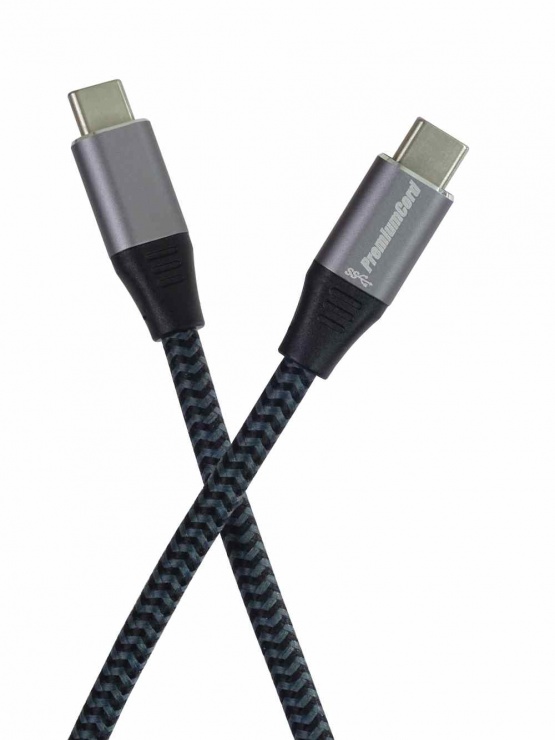 Imagine Cablu USB 3.2-C Gen 1 la USB type C T-T brodat 0.5m, ku31ct05