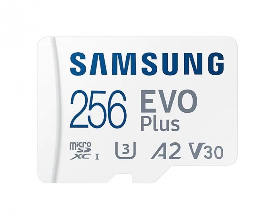 Imagine Card de memorie microSDXC Evo Plus 256GB clasa 10 + adaptor SD, Samsung MB-MC256KA/EU
