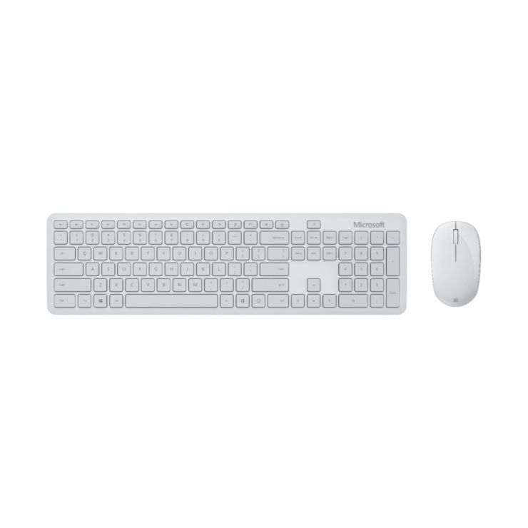 Imagine Kit tastatura + mouse Bluetooth Glacier, Microsoft QHG-00051