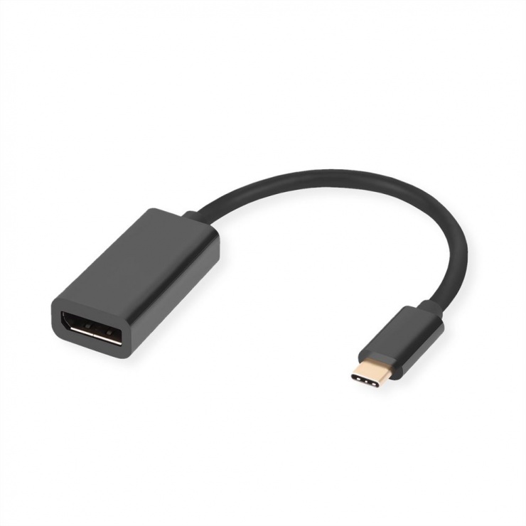 Imagine Adaptor USB 3.1 type C la Displayport 4K60Hz T-M, S3215