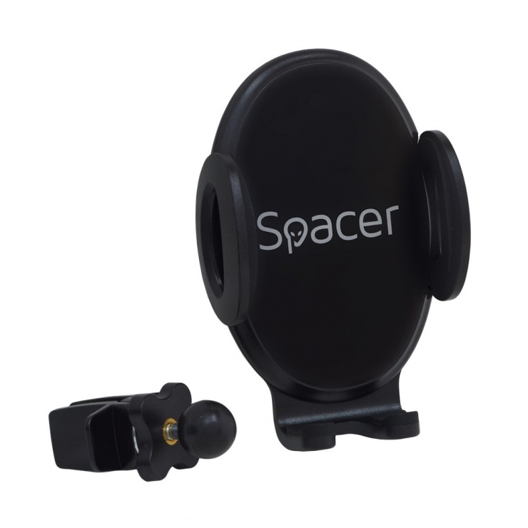 Imagine Suport auto pentru smartphone cu montare ventilator, Spacer SPCH-GRV-CLIPS