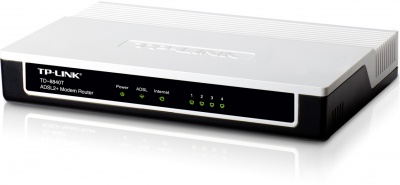 Imagine Router 4 Porturi, TP-LINK TD-8840T