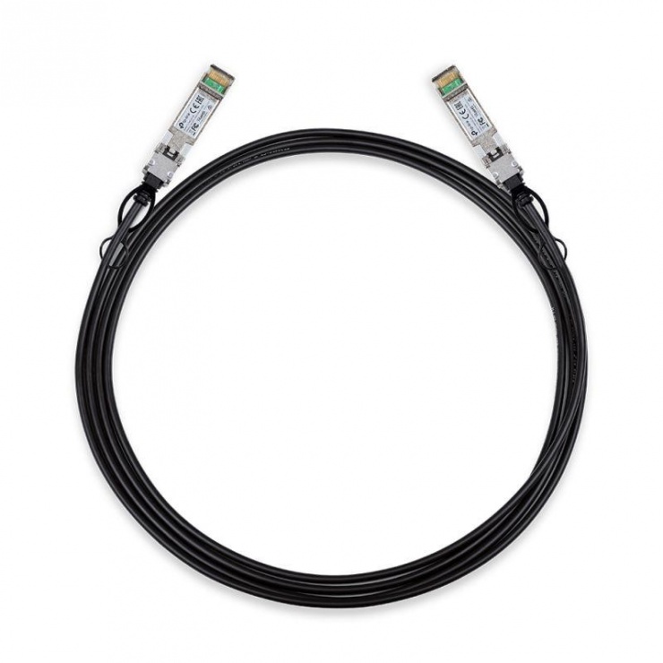Imagine Cablu SPF+ 10G 3m, TP-LINK TL-SM5220-3M