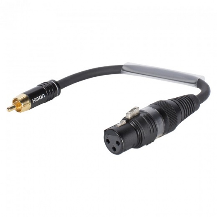 Imagine Adaptor audio RCA la XLR 3 pini T-M 0.15m, TRH8U0015-SW