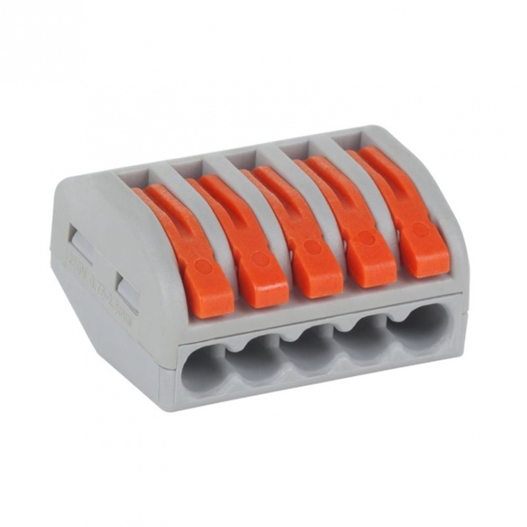 Imagine Conector universal rapid 5x pentru cablu 0.75-2.5mm, ZLA0959