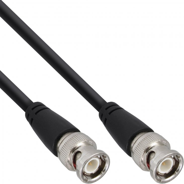 Imagine Cablu video BNC RG59/75Ohm T-T 2m, InLine IL10802