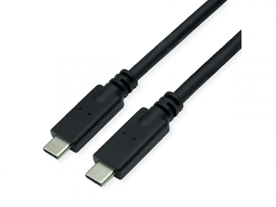 Imagine Cablu USB 3.2 type C la type C Emark 85W 7m Negru, Roline 11.02.9067