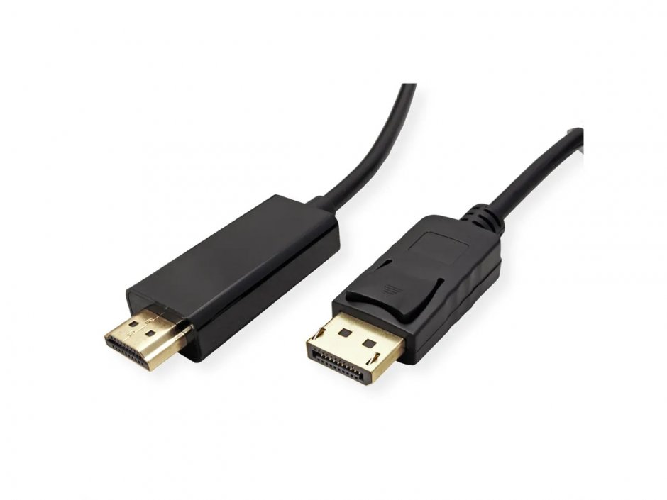 Imagine Cablu Displayport la HDMI Full HD T-T 2m Negru, S3676