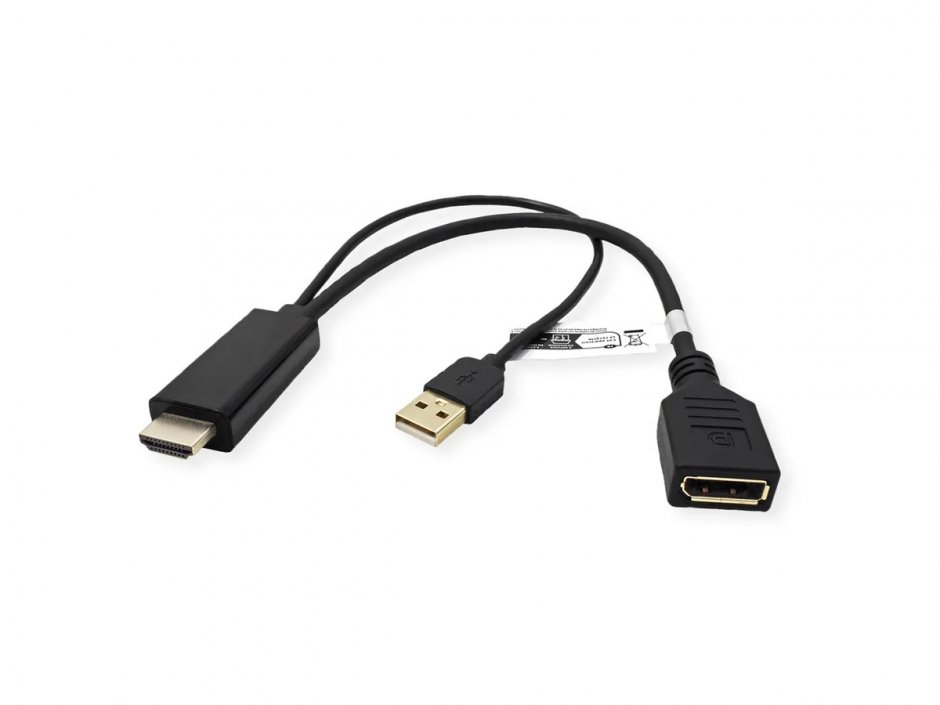 Imagine Adaptor HDMI la Displayport 4K60Hz T-M, Value 12.99.3146