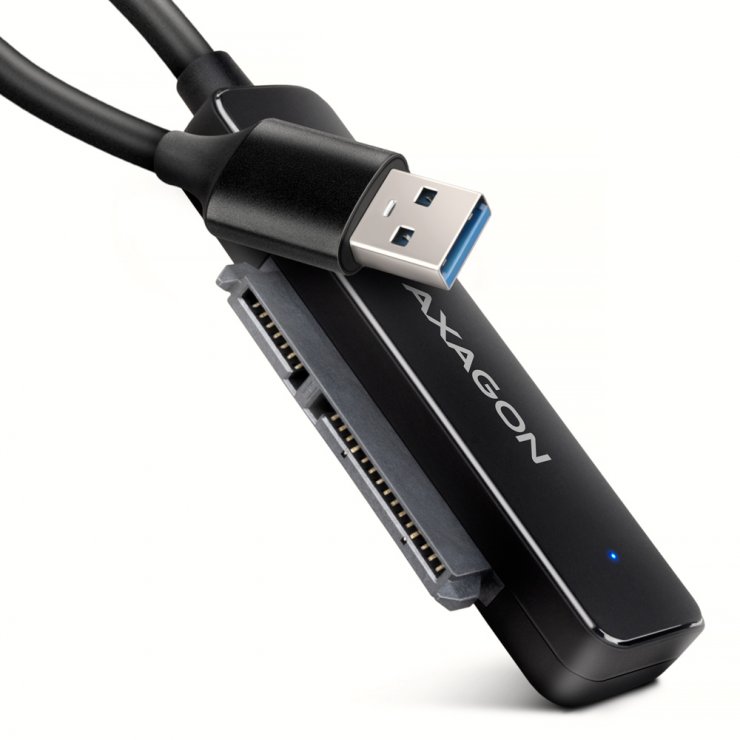 Imagine Adaptor USB 3.2 Gen1-A la HDD/SSD 2.5", Axagon ADSA-FP2A